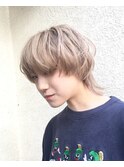 ミルクティーとウルフヘア.