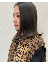 フェンヘアーアイス 中目黒(Fen.hair ici)&nbsp;20代30代40代ブリーチなしミルクティーグレージュミディアム