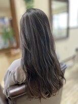 アンダンテヘアケアアンドデザイン(Andante HAIR care&design)&nbsp;コントラストハイライト・ロング