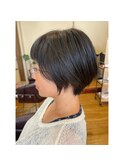 丸みショート