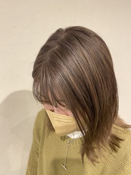 アトラ ハッピーヘアライフ 昭和町店(attra happyhairlife) ブリーチ必須グレージュカラー