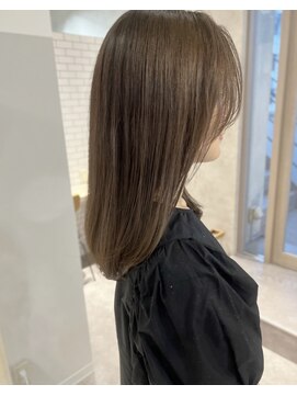 バリー(VALLEY) 【VALLEY  hair care&spa】秋に可愛いベージュカラー