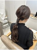 タイトヘアアレンジ