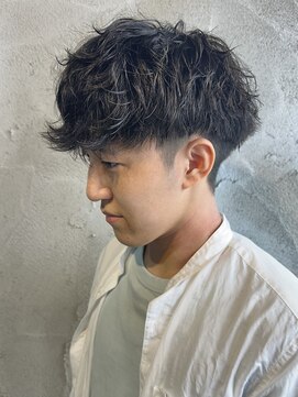 ニアウ 高崎店(Niau) スパイラルパーマ波巻きスパイラルパーマメンズパーマ高崎パーマ