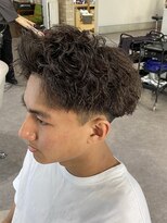 オンアンドオフ ON and OFF メンズパーマ