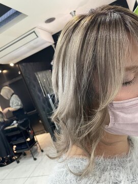ヘアーデザイン ジェルム(Hair Design germe) ブリーチ活かしたカラー!~しのだスペシャル~