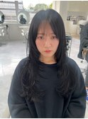 ハイライトカラーミルクティーベージュケアブリーチダブルカラー