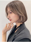 韓国ボブ 似合わせ フェイスレイヤー内巻き タンバルモリt86