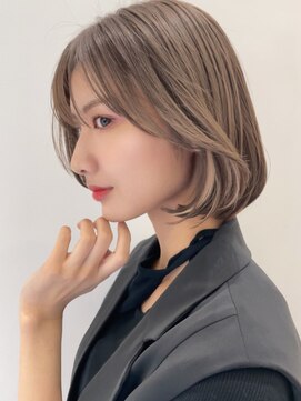 トルネード(TORNADO) 韓国ボブ 似合わせ フェイスレイヤー内巻き タンバルモリt86