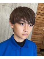 ヘアカロン 熊本本店(Hair CALON)&nbsp;メンズカットベージュカラーマッシュショート