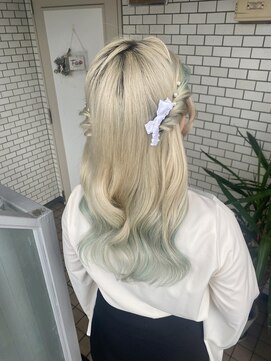 フェリーチェ(Felice) ハーフツイン ハーフアップ 参列ヘア 二次会ヘア