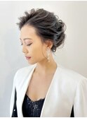 華やかアップスタイル