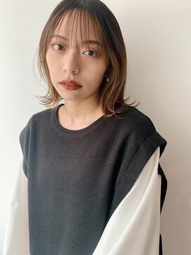 シーム 天神大名店(SEAM) インナーカラーRecommended for  20s to 30s.