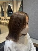 透明感アップカラー