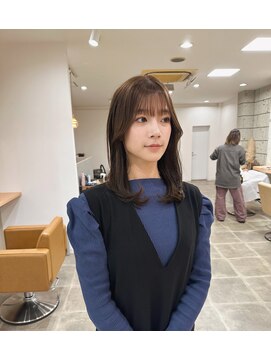 シンス(Since) 顔周りデザイン/柔らかデザイン/ベージュカラー/ワンカール