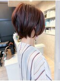 福山市美容師求人スタッフ募集中ショートヘア小顔補正立体カット