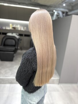 ロテ 名古屋 名駅店(Lote.) イメチェン/ホワイトブロンド/外ハネボブ/美髪/名古屋/名駅