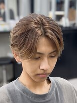 アクロ(ACRO)&nbsp;広島メンズ/曲がる縮毛矯正/フェザー