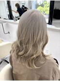 ミルクティーベージュ/ブリーチカラー/神戸美容室