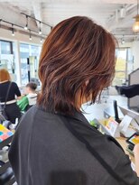 エイス 梅田 中津(Ace)&nbsp;ショートレイヤー　ブラウンカラー