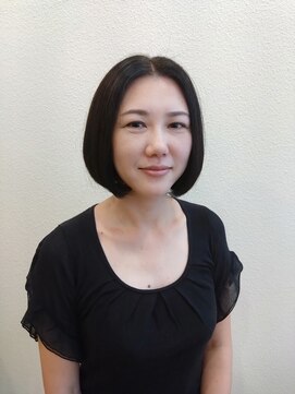 ラマージュ(La'mage) シンプルなワンレングスボブ