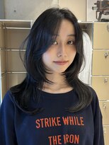 フィルムス 大阪本町(FILMS)&nbsp;暗めカラー/レイヤーカット/マロンベージュ/くすみベージュ/本町