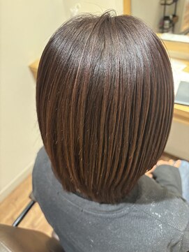 サザエ(SAZAE) オーガニックカラーで艶々スタイル