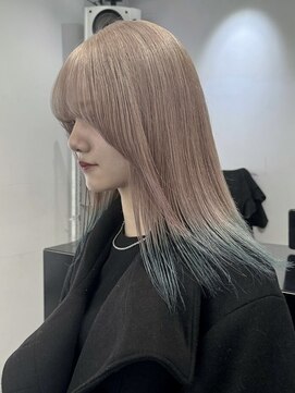 ココ 本八幡(KOKO) #黒髪#小顔#クラゲヘアー#オリーブグレー#ココアベージュ#美髪