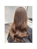 アイニ 天王寺アポロ店(aini)&nbsp;カラーハイライトハッシュカットレイヤーカットボブ髪質改善