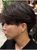 シャドウパーマニュアンスパーマ波巻きスパイラルパーマ名古屋栄