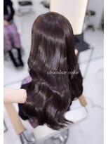 ジーナ 博多筑紫口(Zina)&nbsp;バレンタインにぴったりチョコレートカラー！博多美容室