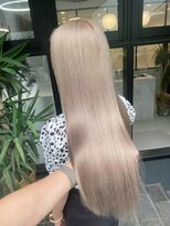 ラピス 名古屋駅前店(Lapis)&nbsp;ミルクティー/ミルクティーベージュ/ホワイト/ダブルカラー