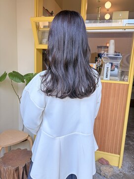 ヒントステーション(HINTSTATION) 〈浅草 半個室〉髪質改善/スケルトンラベンダー