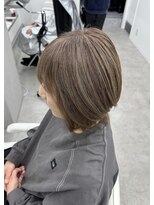 アッシュ 洋光台店(Ash) 【白髪ぼかしハイライト】白髪染めで暗かったのが明るく綺麗に
