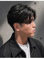 オールデイハローズ 京都駅前店(ALL DAY HELLO`S) メンズニュアンス・韓国フェザーセンターパート♯105 京都駅前