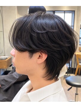 リベルテ 高崎(Liberte) ツイストスパイラルパーマショートレイヤーマッシュツーブロック