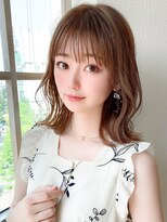 エイミーバイアフロートザガーデン 浦和店(amie by afloat the garden) 大人かわいい抜け感あるミディアムレイヤー【浦和】