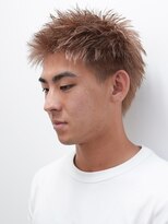 モリゲン フェローシップ レグ(MORIGEN fellowship REGU)&nbsp;メンズカットアップバングハイライトスパイキーショート0901