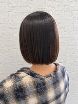 リ シャルム バイ エニーハウ 南七日町店(Re charm by anyhow)&nbsp;地毛風ストレート×艶髪まとまる美髪ボブ