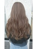 ・大人可愛い大人美人くすみカラーアッシュグレーベージュ