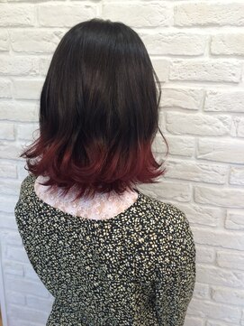 アンククロス 表参道(ANKH CROSS) レッド×グラデーションカラー