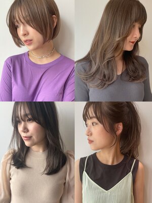 たった1cmで大きく変わる。毎日気分が上がるようなhairはSionで－。天神大名