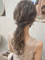 ラ ブランシュ 大宮(La Blanche)&nbsp;ボブ/カーキグレージュ/大人かわいい/フェザーバング/大宮