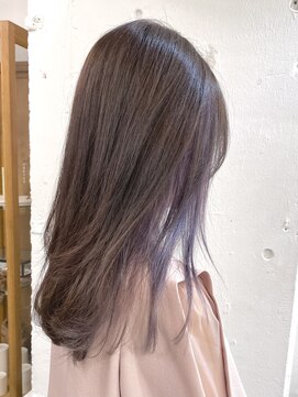 リッカ(RICCA) 【大人インナーカラー】ほのかにアメジストラベンダーの彩りを♪