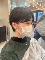 ロンドアジュール 横浜(Lond azur)&nbsp;耳掛けおしゃれかわいいマッシュショート【横浜/横浜駅】