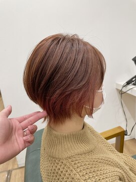 アクルヘアーバイテソロ(AKUR hair by tesoro) ピンク&ピンク