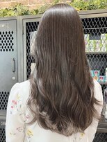 ロウ 吉祥寺(ROW)&nbsp;艶髪×アッシュピンク/ふんわりカール/ミルクティーピンク