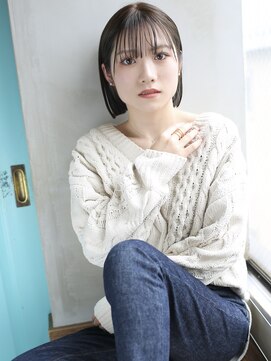 バース(BIRTH) 天神【BIRTH】切りっぱなし×プツっとボブ1