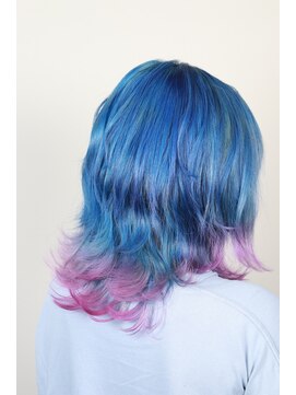 クリップ ジョイント ゴッド(CLIP JOINT GOD) スノーブルー×ピンク