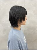 ボブ×顔まわりレイヤー